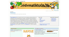 Desktop Screenshot of informatiktools.de